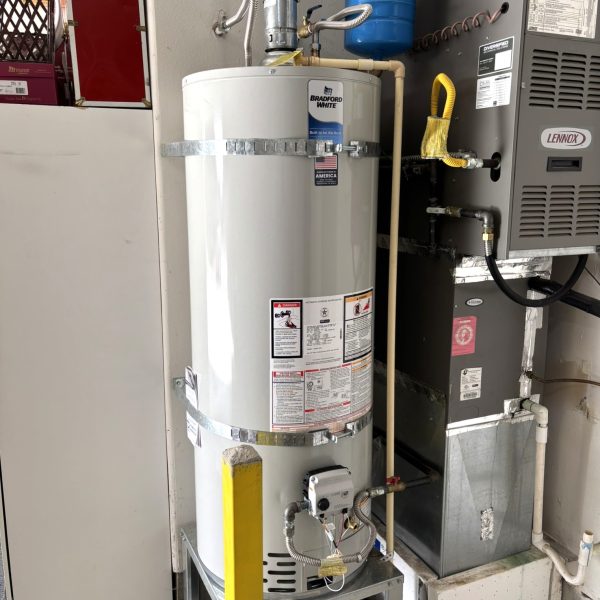 Bradford White water heater installation in Longview WA