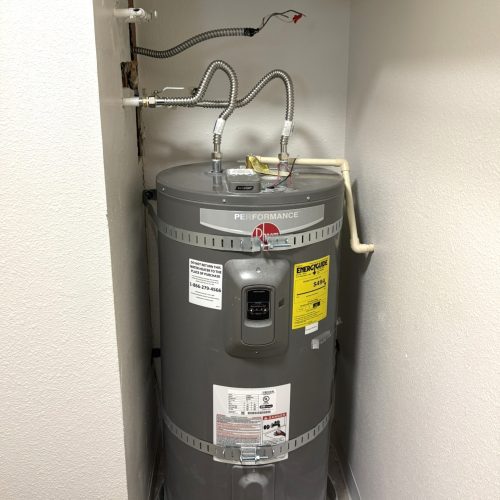 Rheem electric water heater replacement