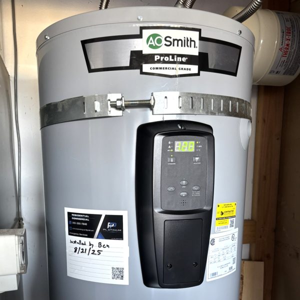 A.O. Smith commercial electric system with digital controls